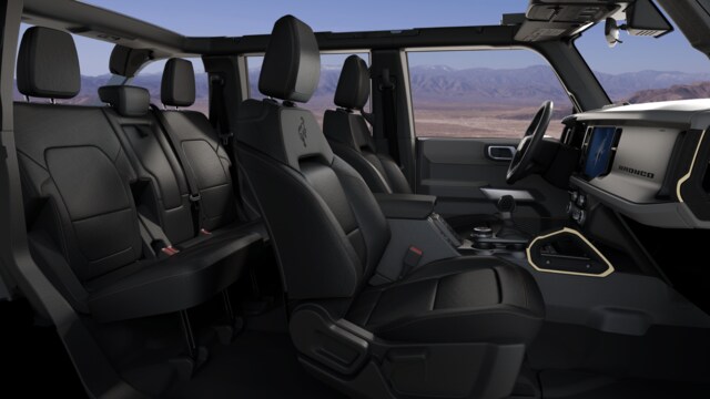 2025 Bronco®  Badlands® Interior view